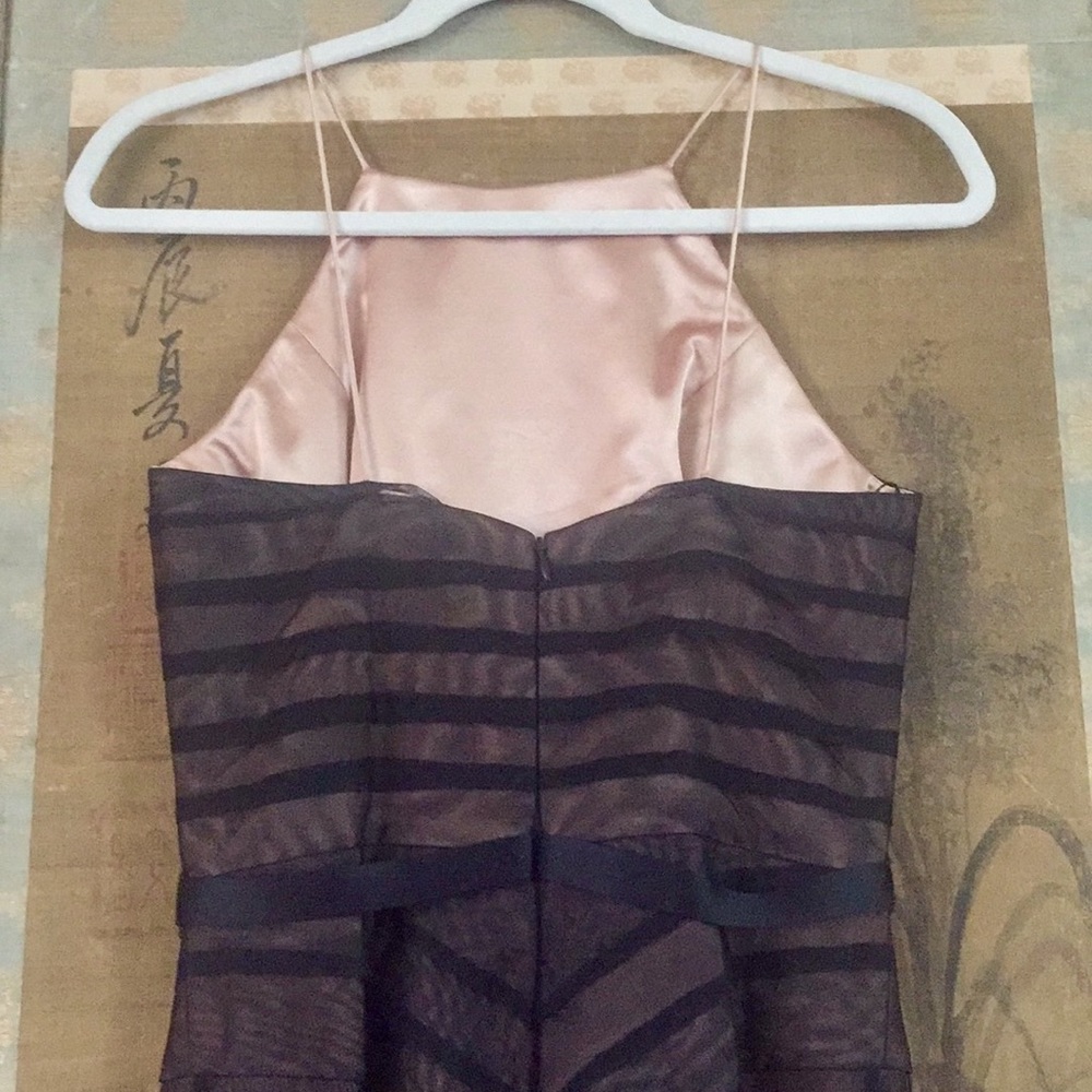 BADGLEY MISHKA gorgeous long black tulle dress - Picture 4 of 6
